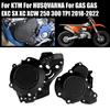 Motorcycle Lgnition Clutch Cover Guard Protector Kit For KTM EXC TPI 250 300 XC XCW 2017 2023 TPI SX250 For HUSQVARNA GAS GAS