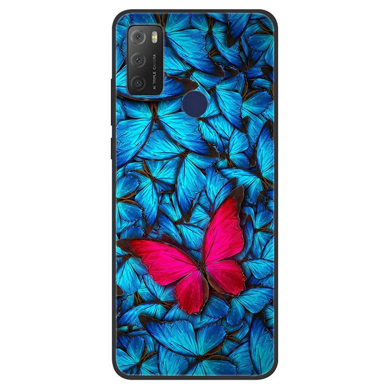 For TCL 20Y 6156D Case Shockproof Soft TPU Silicone Phone Cover For TCL 20Y 20 Y E 6125F Fundas For TCL20Y TCL20E Shell Coque