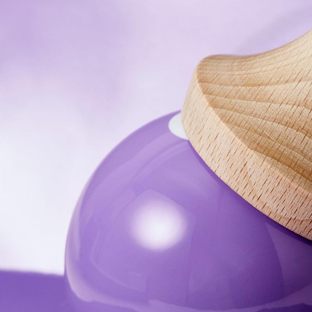 Wisee Kendama Krom Pop Chrome Pop Lol Sticky Clear  Lavender  Lavender