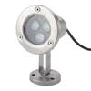 Pond Light 3W LED Stainless Steel IP68 Waterproof Energy Saving Submersible Spotlight for Fountain