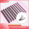 30D40D Thick Natural Curly Hot Melt Cluster Eyelashes – Large Capacity Grafting False Eyelashes