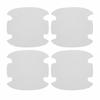 4pcs Car Door Handle Sticker Carbon Fiber Scratches Resistan For Skoda Octavia 2 3 Fabia Kamiq Kapoq Kodiaq Rapid SCALA Superb 3
