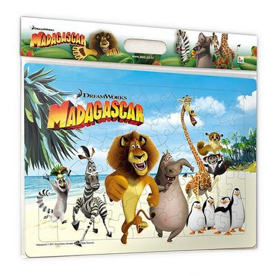 Alok Madagascar Puzzle Planszowe AL80-161, Koreańskie popularne puzzle