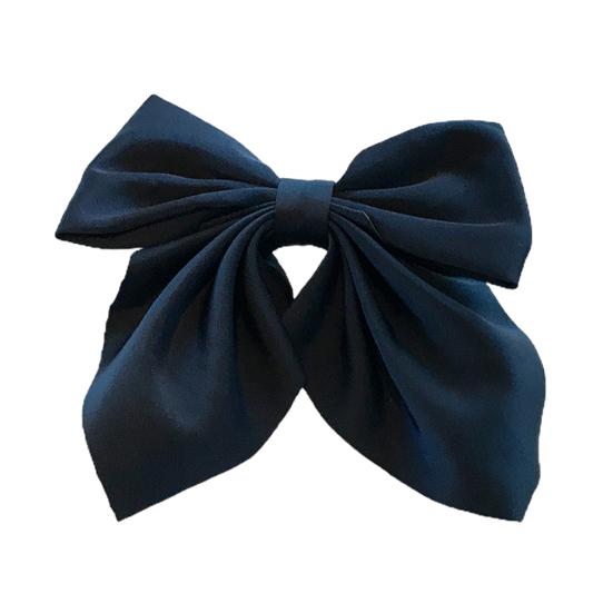 Hairpin Bowknot Shape Easy Attachment Fashionable Hair Bow Clips for Girl