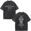 Esquie Clair Obscur Expedition  Vintage Washed T Shirts Mens Women Clothing Fashion Harajuku Short Sleeve Tshirt Streetwear