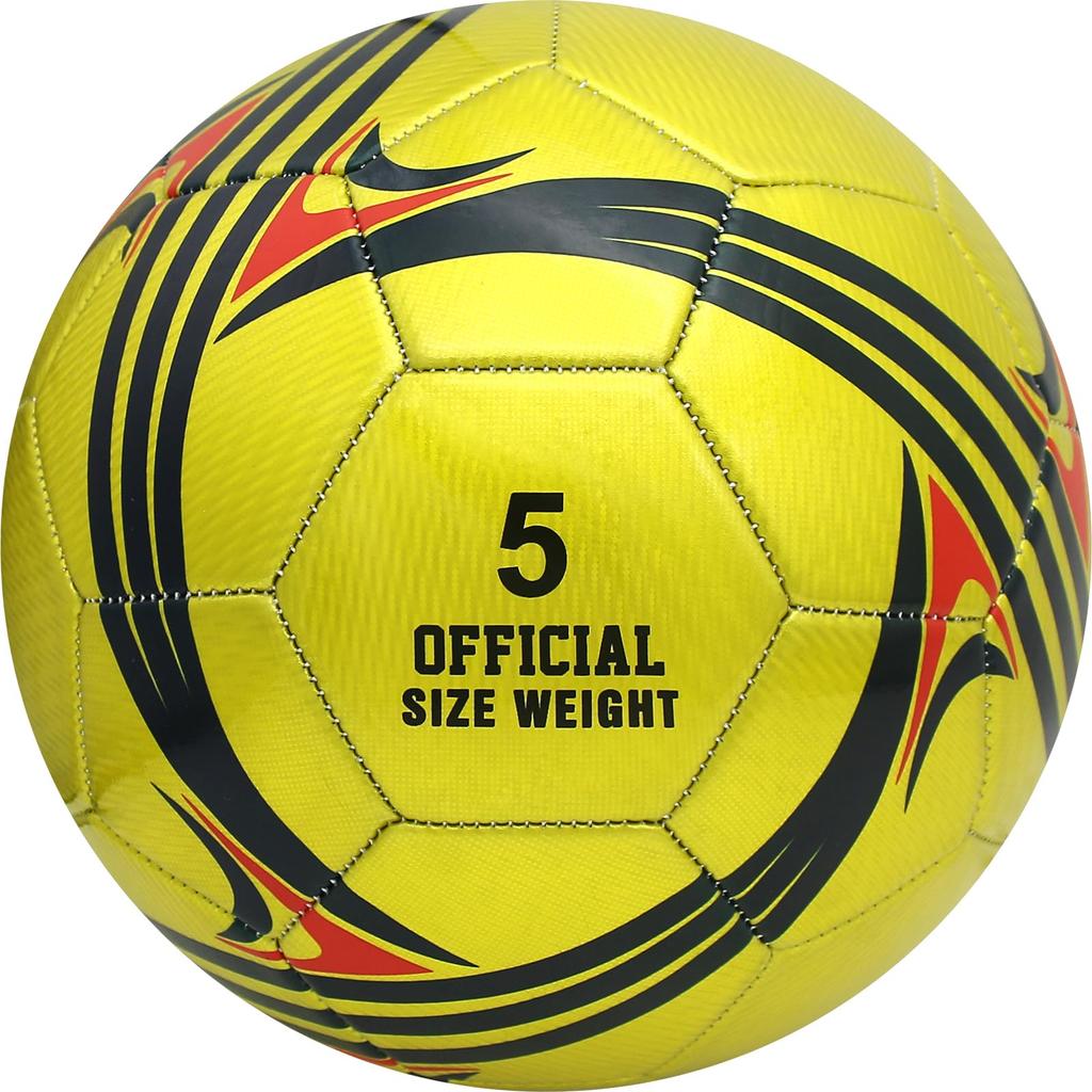 Fantecia Bomba Tamanho Futebol Couro Treino Certificado para Ensino Médio e Fundamental Bola Preto Dourado, 5, Incluído, Bola, Adultos, Faculdade, Escola,