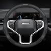 For Haval H6 Jolion M6 H5 H9 Raptor H6S Car Suede Carbon Fiber Leather Breathable And Anti-Slip Steering Wheel Cover Accessories