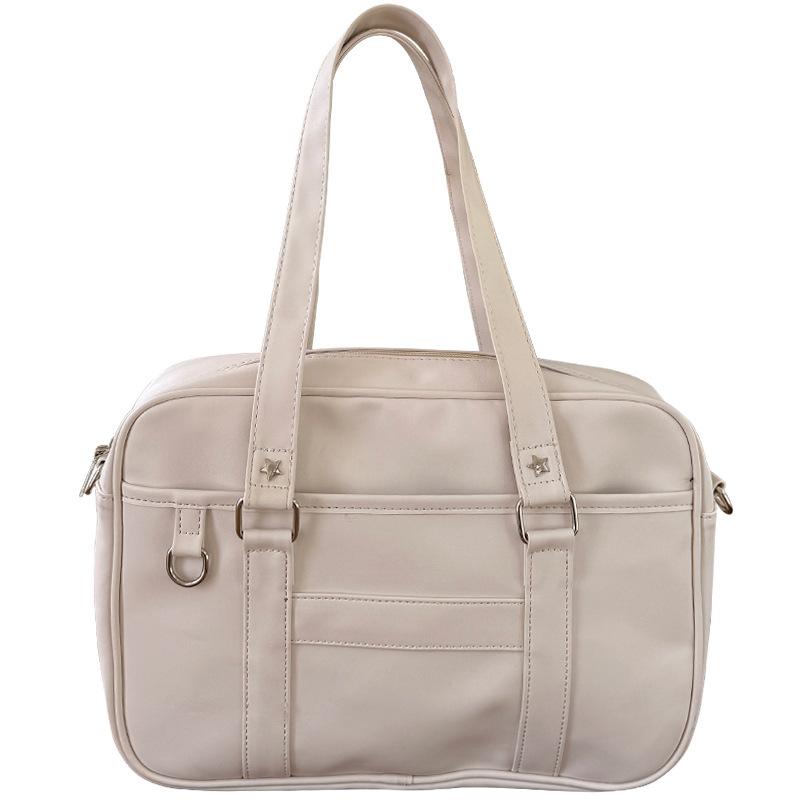 Tragetasche Damen Zweidimensionale Umhängetasche Pendeltasche Einfache Handtasche mit großem Fassungsvermögen