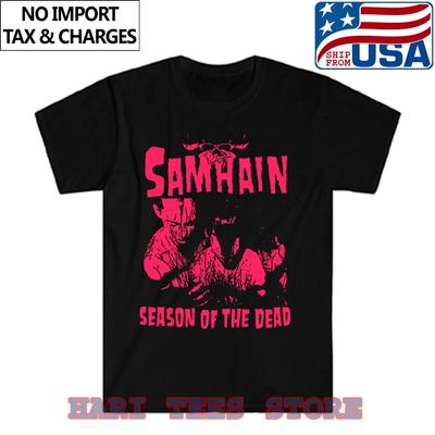 Samhain Season Of The Dead Men's Black Size S To 5XL