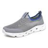2025 new spring and summer breathable men and women of the same large size hollow mesh shoes one pedal couple light casual shoes