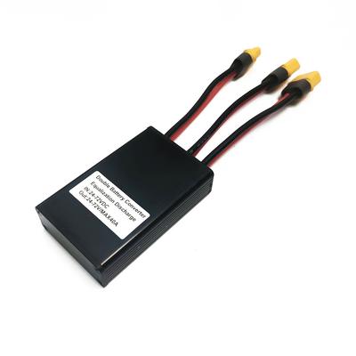 Dual Battery Connection Switch Adapter, 40A Battery Capacity Boost Module for Electric Bike