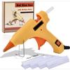 1SET Hot Glue Gun Kit with 40 Glue Sticks, Fast Preheating Hot Melt, High Temp for School Crafts DIY Arts and Quick Home Repairs (20w)