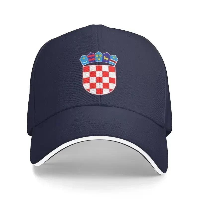 

Classic Coat Of Arms Of Croatia Baseball Cap for Women Unisex Breathable Dad Hat Sports Baseball Cap