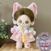 20Cm Cotton Doll Clothes Cute Dress Lolita Vintage Doll Clothes For Plush Doll Idol Dolls For Cotton Stuffed Dolls  Accessories