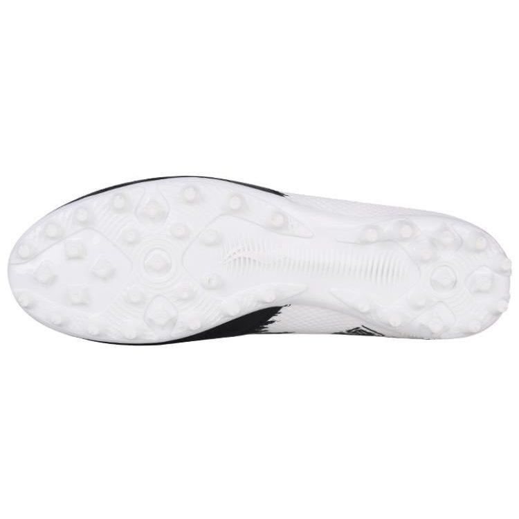 Li Ning MG Multi Ground Natural Grass Abrasion Resistant Soccer Shoes Men's Black White YSFT007-1
