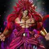 2026 Ball Super Saiyan 4 Broly GK Figure Anime Statue Desktop Decoration Collectible Figurine For Anime Fans Decor Toy