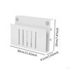 Desk Laptop Holder for Under Storage Organizer with Aluminum Alloy Clamp And Cable Management