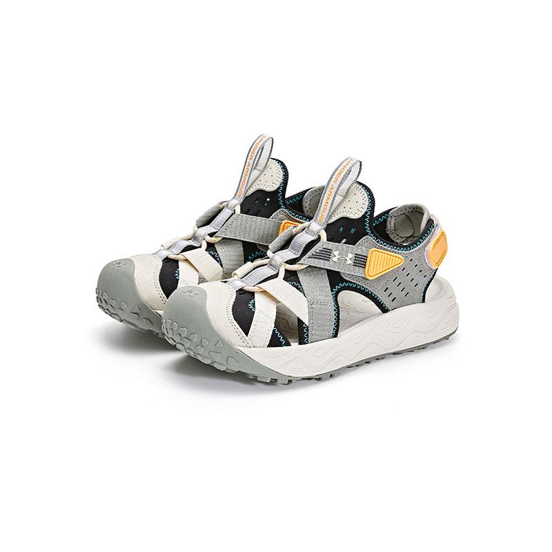 Under Armour Student Beach Shoes Comfortable Versatile Fashion Sports Casual Water Shoes Kids Sandals 2421505-014