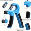 Adjustable Fitness R Type Gripper Training Hand Muscle Strength Booster Wrist Rehabilitation Training Device Fitness Equipment