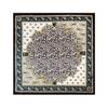 90cm Satin Scarf with Paisley Print - Classic Square Scarf/shawl for Women