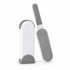 Dual-Sided Lint Remover Brush with Storage Box for Clothes and Pet Hair Removal