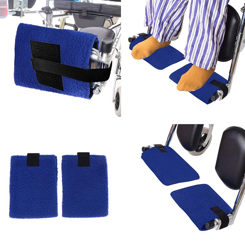 Rollstuhl Fußstützenpolster Fußplatten-Schutzpolster Beinauflagenkissen Fußschutzpolster zur Vermeidung von Fußkratzern