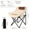 Oversized Camping Chair with Side Pocket Foldable Chair Oxford Cloth Chairs Portable Beach Picnic Fishing Chairs Outdoor Chair