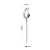 Bright 201 Stainless Steel Embossed Stone Knives, Forks and Spoons Supplies Western Tableware Set Steak Knives, Forks and Ice Spoons
