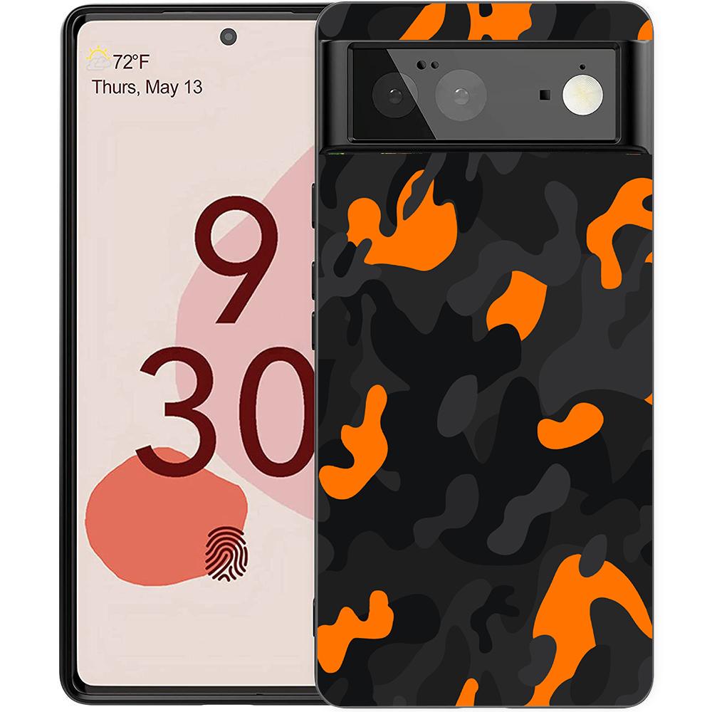 

Camouflage Camo Phone Case Cover for Google Pixel 8 7 6 7A 6A Pro 5G Shockproof Silicone Soft 9 Pro XL 8 Pro 5G Shell Coque Bags for Pixel 9 Pro XL