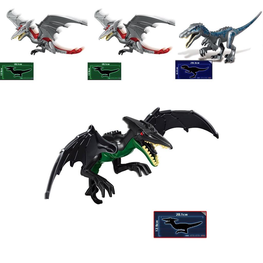 Brinquedo Figura Bloco de Montar Baryonyx Parque Jurássico Emocionante Para Crianças