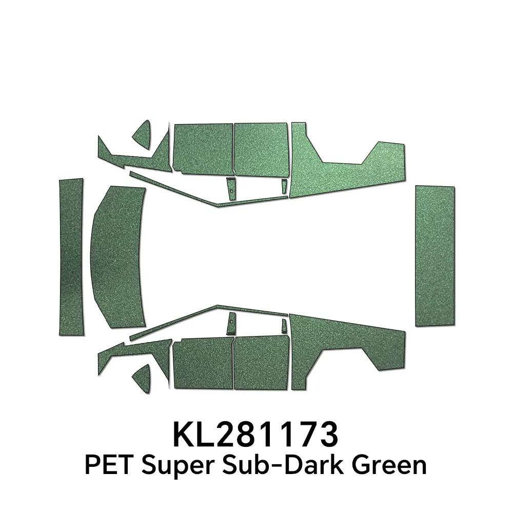 for Tesla Model 3 Highland 2024 Pre-Cut Car Headlight Rearview Film Paint Protection Film Body Sticker Clear PPF TPU Transparent