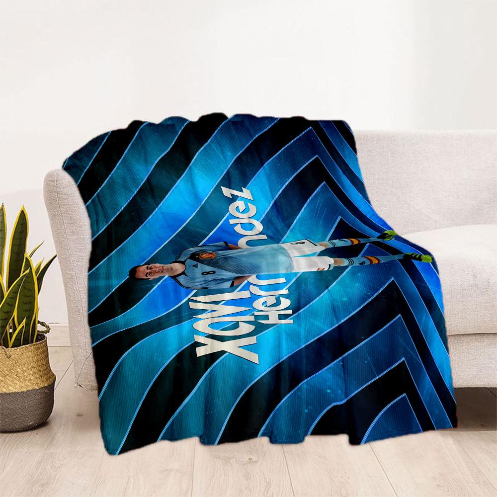 Goalkeeper Action Blanket Warmthful Decor Great for Chair Sofa Livingroom All-Season Use Digital Print Ideal Gift For Birthday Valentine'S Day