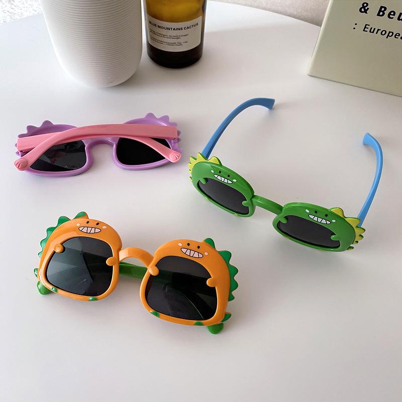Children's Dinosaur UV Protection Sunglasses - Cartoon Style for Boys and Girls