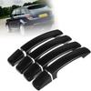 For 2005-09 Land Rover LR2 LR3 Glossy Black Car Exterior Door Handle Cover Trim