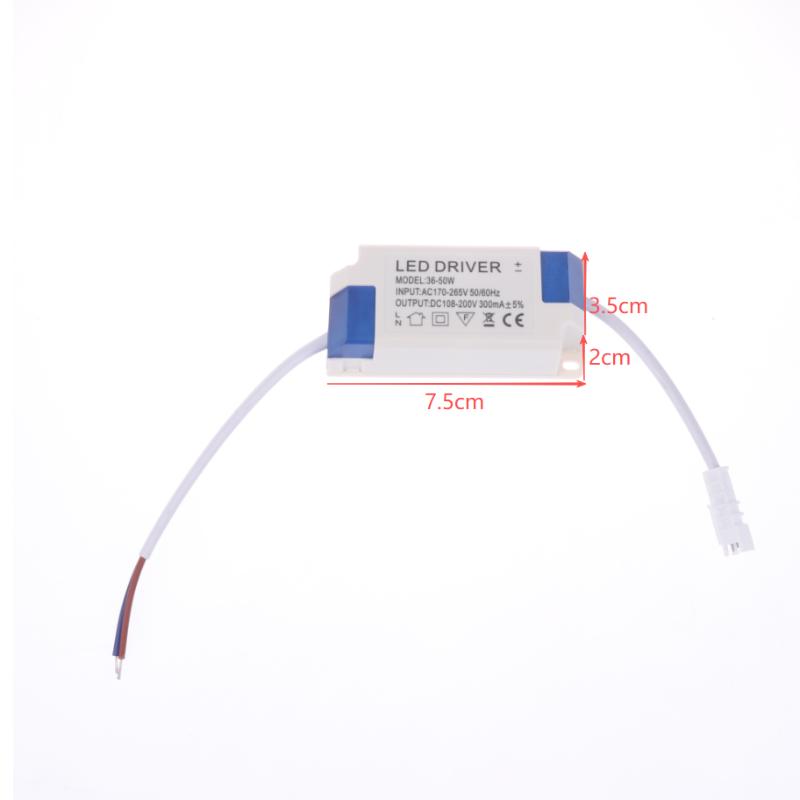 Constant Current Non-Isolated External LED Driver 4-7W 8-18W 8-24W 24-36W 36-50W Output 300mA Lighting Transformer