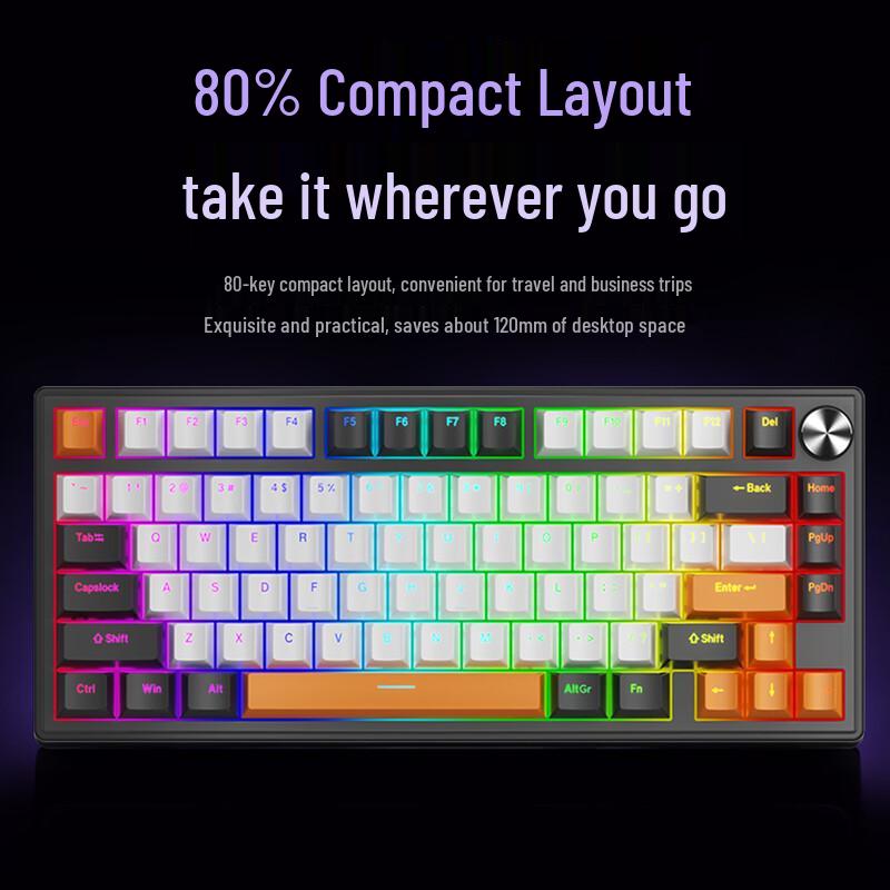 OLOEY K80 Compact Mechanical Gaming Keyboard