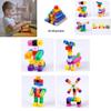 Brand Name Mini Block Set Plastic Building Blocks For Toddlers Kindergarten Toys Wholesale Tabletop Blocks