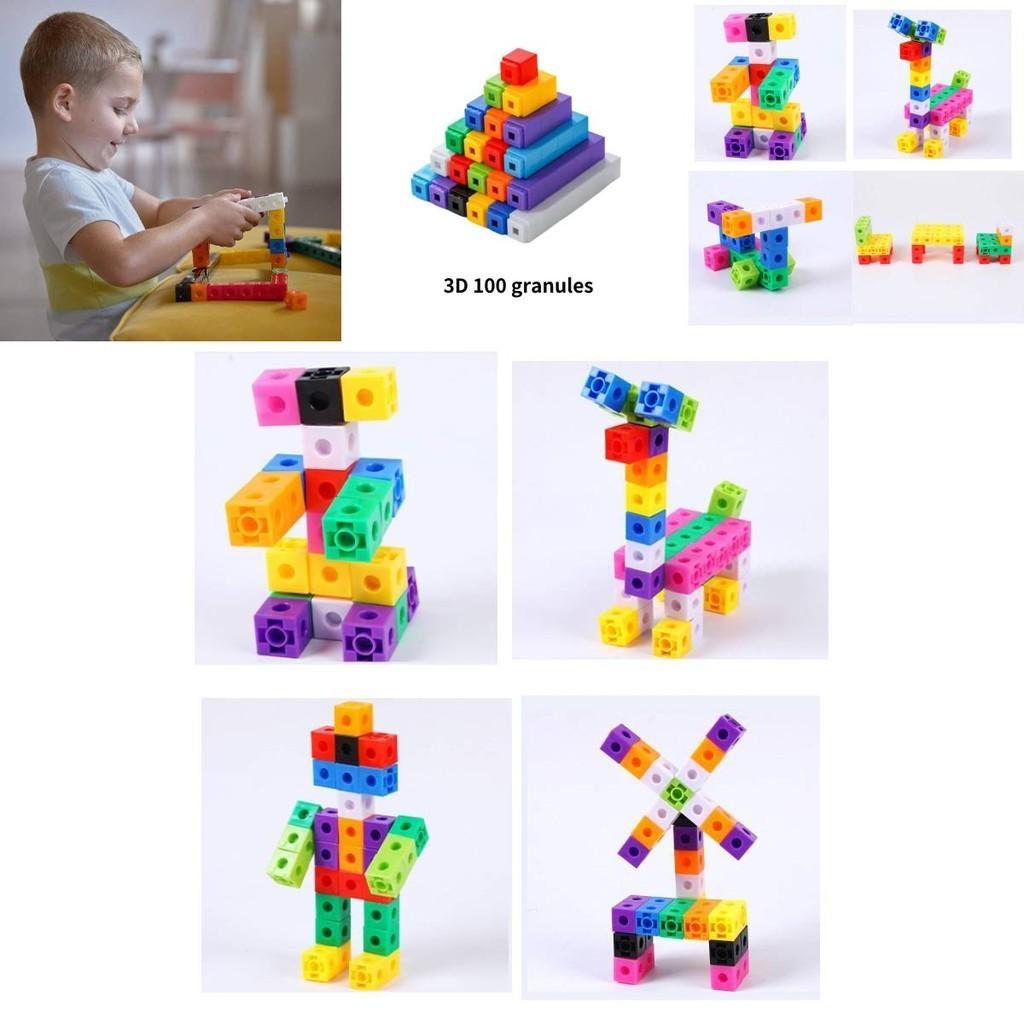 Brand Name Mini Block Set Plastic Building Blocks For Toddlers Kindergarten Toys Wholesale Tabletop Blocks