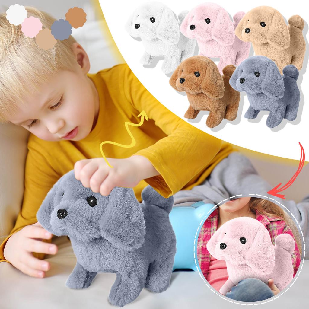 Plush Toy Puppy Electronic Interactive Pet Dog Walking, Barking, Tail