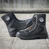 Extra Light Boots Combat Boots Men's and Women's Land Combat Special Service Combat Training Boots Single Mesh High-top Canvas Tactical Security