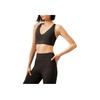 Calvin Klein Moisture-Wicking Medium Support Cross-Back Yoga Sports Bra Women Sports Bra Space-Black GWS4K200