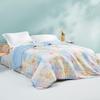 LUOLAI Floral Dream Summer Quilt