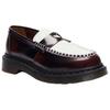 Dr. Martens Penton Heart Suede Fashion Slip-On Loafers Women loafers Cherry-Red 42594600