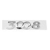 Car Rear Trunk Boot Letters Words Logo Replace Badge Emblem Decals Sticker For d444 2008 3008 4008 5008 Styling Accessories 444d