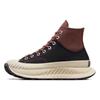 Chuck 70 AT-CX Versatile Comfortable Waterproof High Top Canvas Shoes Unisex Black and Red