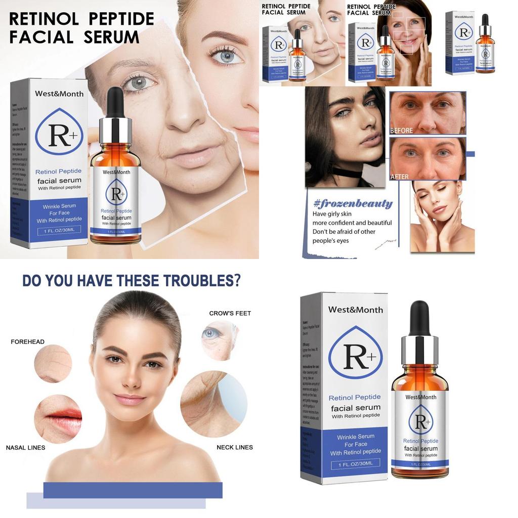 West Month Retinol Facial Serum For Brightening Hydration And Firming Skin 30ml