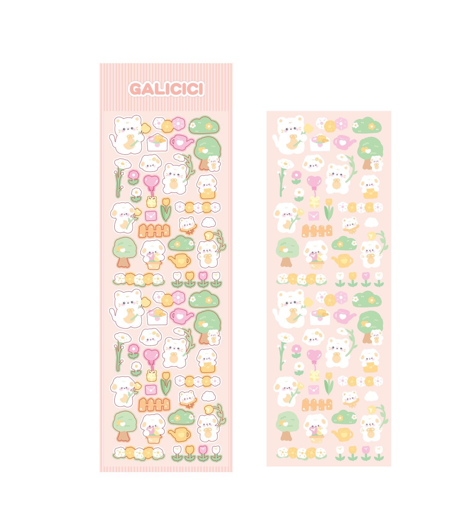 

Милый мультфильм милый питомец наклейка Gooka DIY Материал Декоративная наклейка