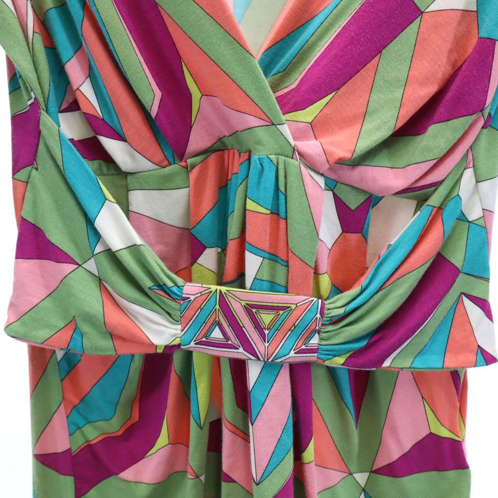 Emilio Pucci Made In Italy Long Sleeve Cut XS Women Used
