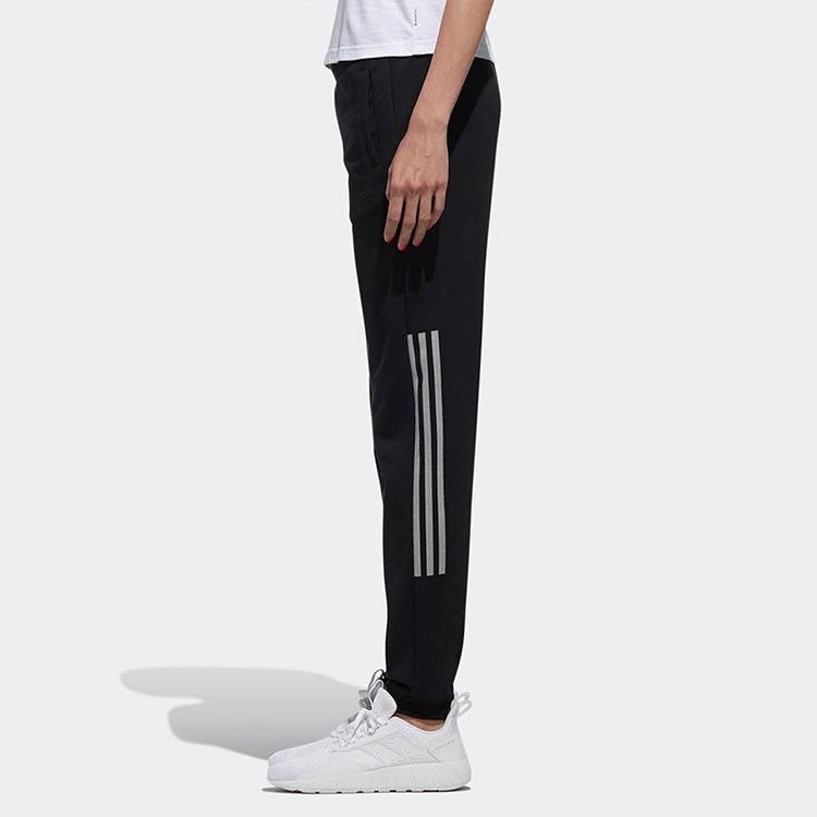 Adidas Neo Casual Running Knitted Straight Leg Pants Women Pants Black DM2054
