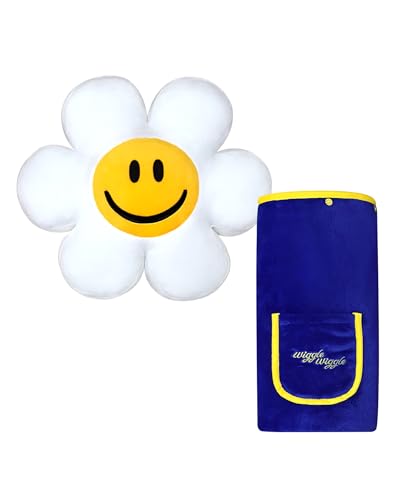 wiggle wiggle Cushion Blanket - A cute blanket that turns into a plush toy-like cushion. Blanket, Throw, Cushion, Plush Doll